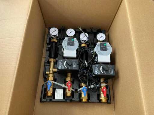 Gruppo di circuiti a doppio riscaldamento HKGNTEHTE per energia solare