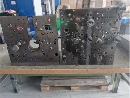 Precisiemachine klemplaat 90 graden