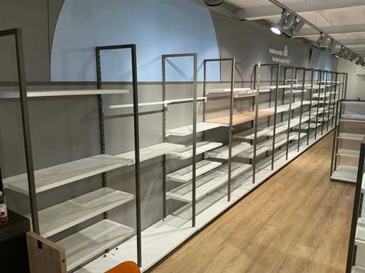 Gondel - Wandregal, 15 Meter