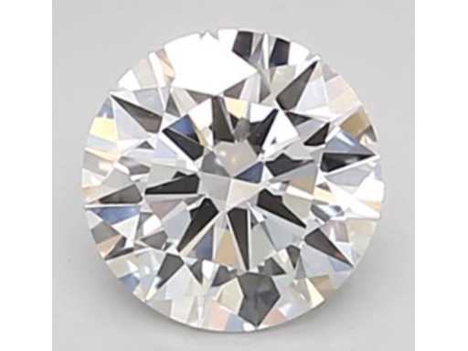 Diamant - 0.50 carat Briljant geslepen diamant (gecertificeerd)