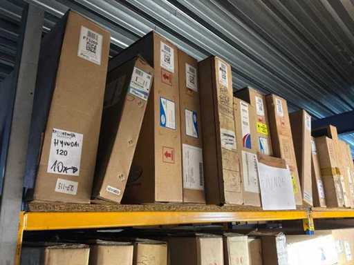 Diverse condensatoren en radiatoren voor Huyndai (10x)