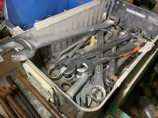 Différentes clés à fourche