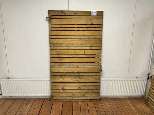 Hillhout - Porta Pine Garden eccellente flusso 1000x1800 mm