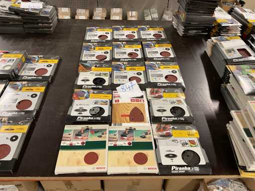 Charge von Schleifwerkzeugen