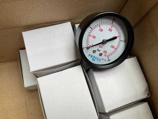 Profec pressure gauge 63 mm 40 bar (32x)