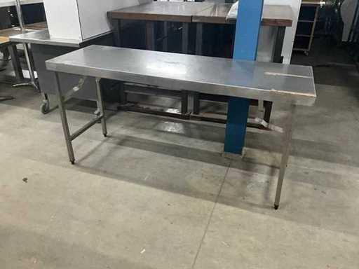 Table pliante en acier inoxydable Vogue