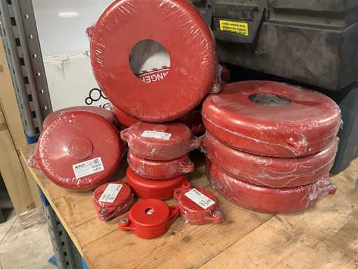Brady Gate Valve Lockout Sicherheitskappen (17x)