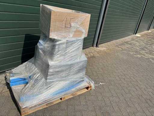 Attrezzature per la gestione dell'aria per lo sgombero di pallet