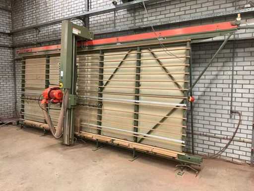1990 Holzer 1220 Automatic Supercut Verticale platenzaag