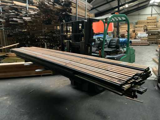 Douglas Dreifach-Rhombusprofil-Brett 300-400x14,5x2,8 cm (50x)