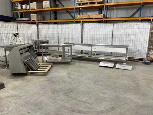 Rvs keuken units