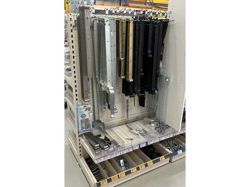 Diverses charnières et pouces de plaque (30x)