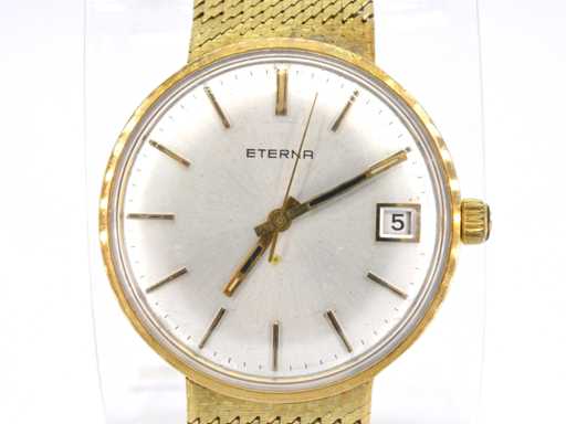 Eterna gouden horloge met gouden band