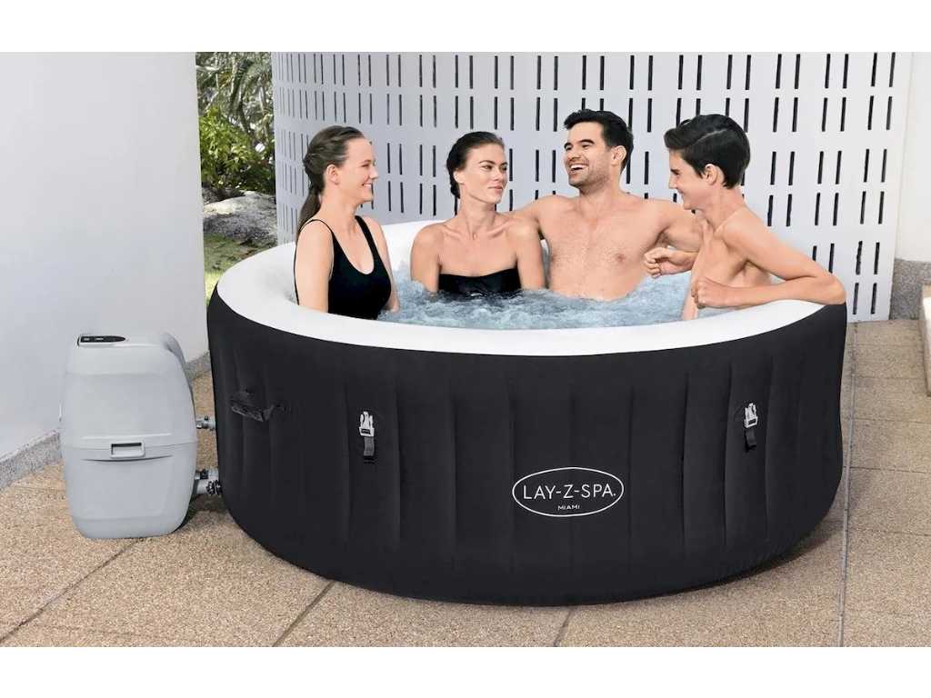 HH Bestway Lay-Z-Spa - Miami - Bubbelbad Jacuzzi Whirlpool