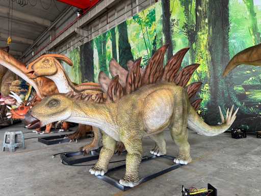 Rhino-Cross-Dino - RAD-024 - Stegosaurus de dinozaur 5 metri