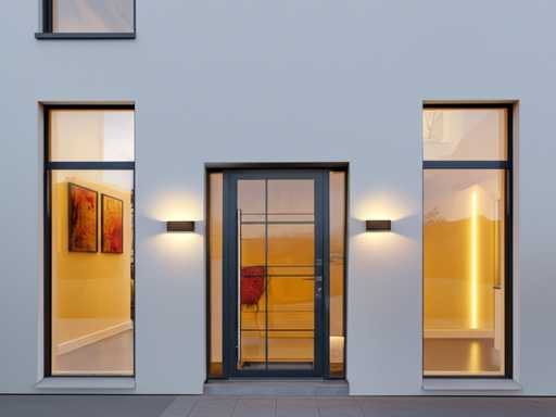 Applique murale LED 12W duo lumière étanche (20x)