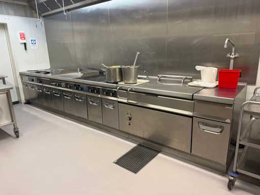 Berto’s - B-Flex - SE9F22-8MS - Ligne hight tech - Ligne de cuisson 9 pièces