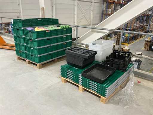 Casse pieghevoli con sacchetti regalo