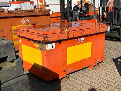 2012 Steenbergen CIE100 Brandstof opslagtank