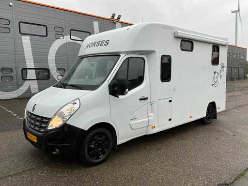 2013 Renault Master 150DCI Horsetruck Met Chardron Opbouw VPN-63-P