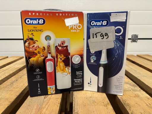 Oral-b - Braun - Tandenborstel - Mondverzorging (2x)