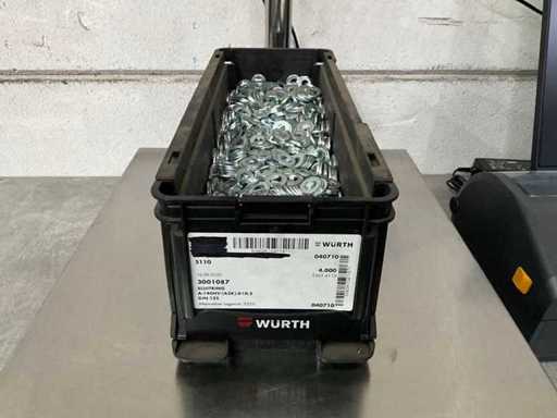 Würth 11.87 kg Sluitring D10,5 in stapelbare bak
