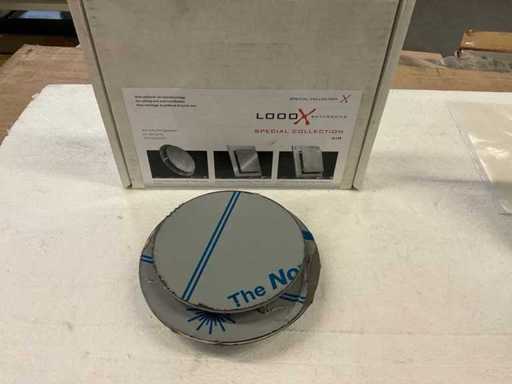 Rootser per sfiato in acciaio inox Looox 150 mm