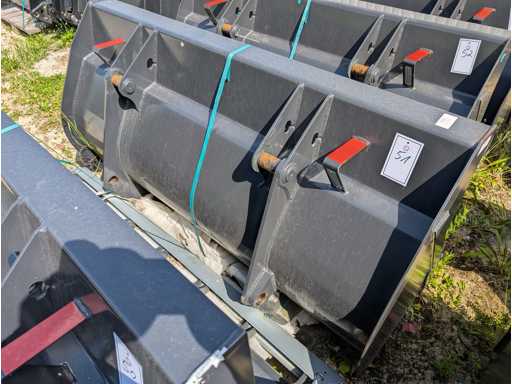 DEKPOL STEEL SP. Z.O.O.  LOADING BUCKET WITH TEETH - AS - 1850 MM - 0.80 CBM