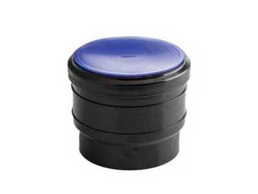 Wavin PE kurze Steckerhülse 90mm PN4 schwarz (100x)