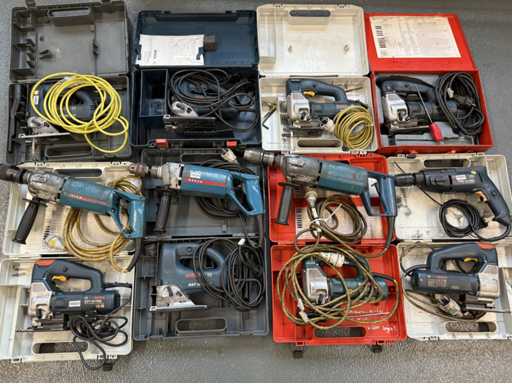   Beaucoup de machines électriques manuelles