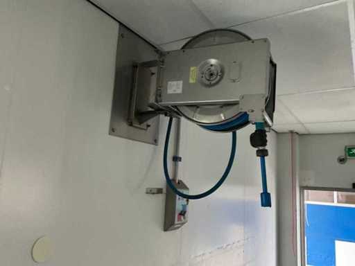 2003 - Elpress - EHT 20 - Montaj tambur din oțel inoxidabil cu furtun