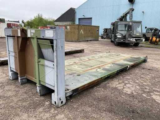1988 Lohr 20 pieds plm Haakarm platform