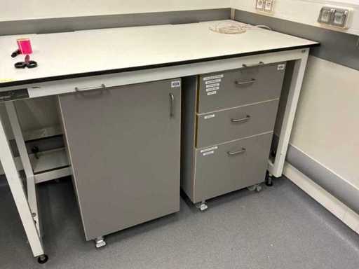 Benchtop cabinets (2x)