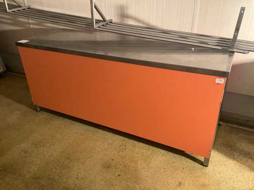 Table de travail en acier inoxydable