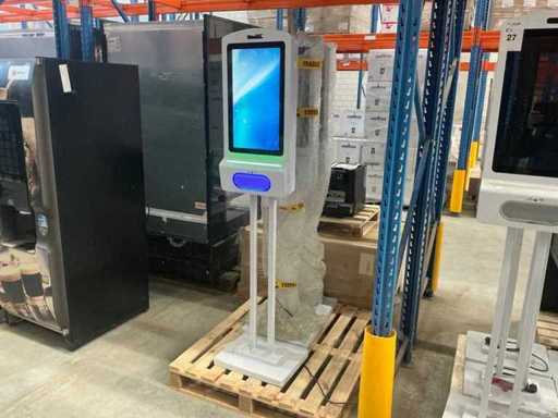 Colonne de désinfection avec affichage d’information (3x)