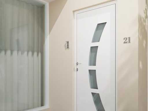 Aluminium voordeur Toledo 2 Essential H.215 x b.90 cm