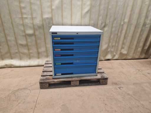 EPLUS Werkstattschrank 6-Schublade ohne Inhalt