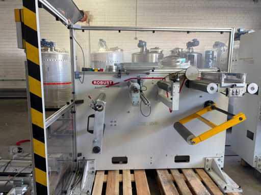 ROBUST HABICHT & HEUSER B40 Slitter Rewinder and Winding Machine