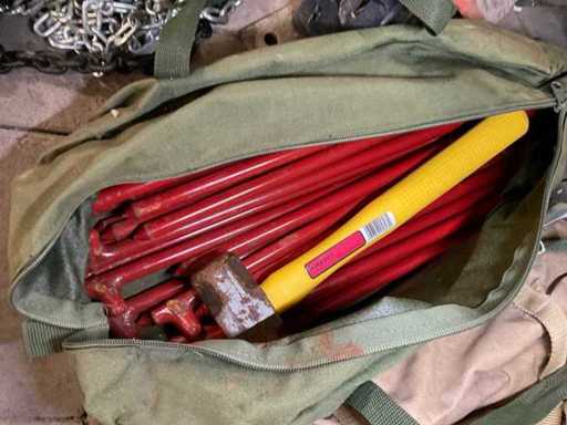 Set di perni in acciaio Drash