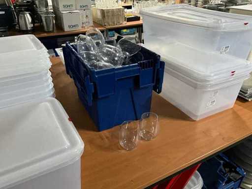 Verres à eau en plastique (24x)