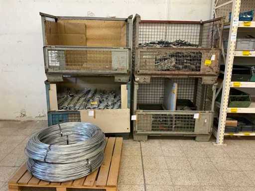 Montagemateriaal voor systeemwanden