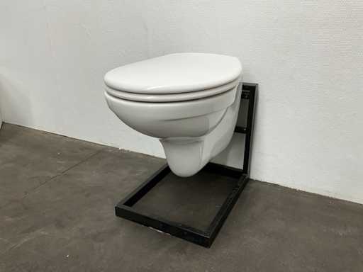 WC sospeso con sedile per WC