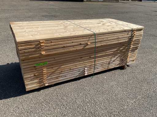 Tavola di abete piallata 240x18x3,8 cm (40x)