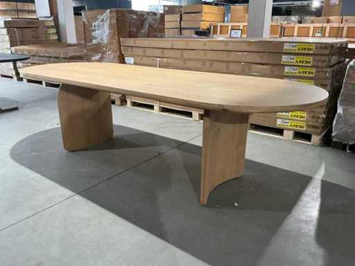 Richmond Interior Fairmont Natural Dining Table 270cm