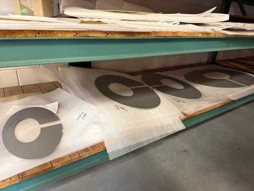 Disques métalliques à conception par lots pour lampe pendante / lustre (10x)