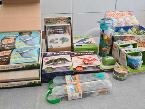 Die Spiegelburg en Collecta - speelgoed dino's allerlei