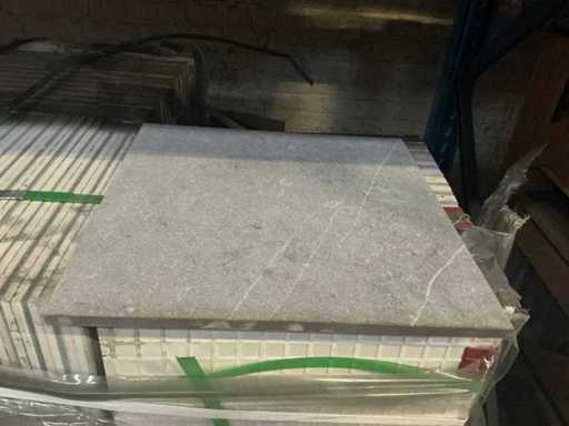 Batch of natural stone tiles