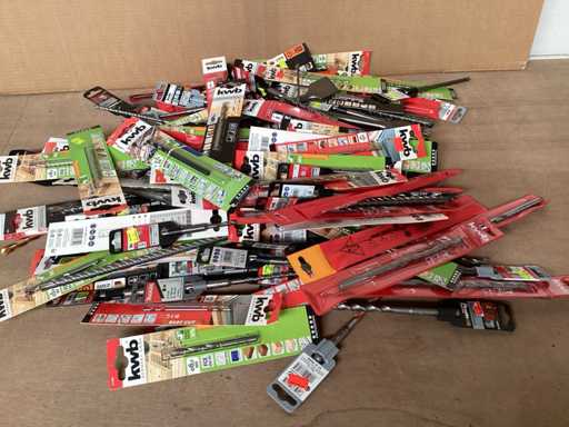 KWB mix kavel diverse boren