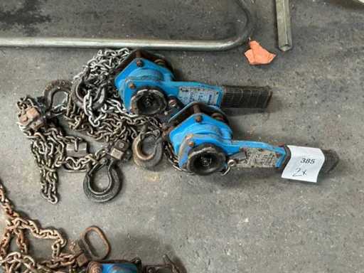 Ridicoare cu lanț cu pârghie Tractel (2x)