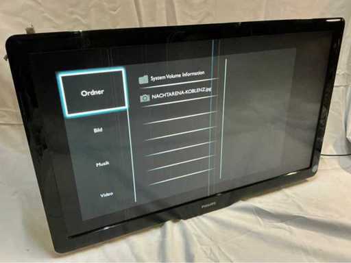 Philips 42PFL TV 42" met beugel en afstandsbediening